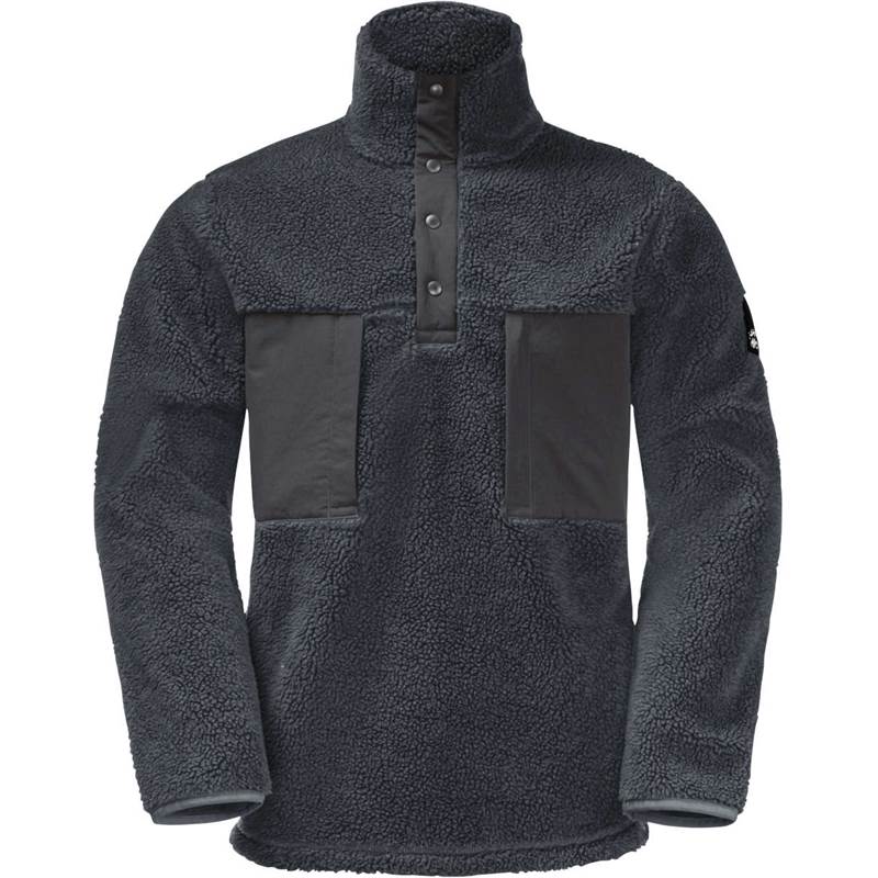 Jack Wolfskin Mens Pank Snap Fleece-1